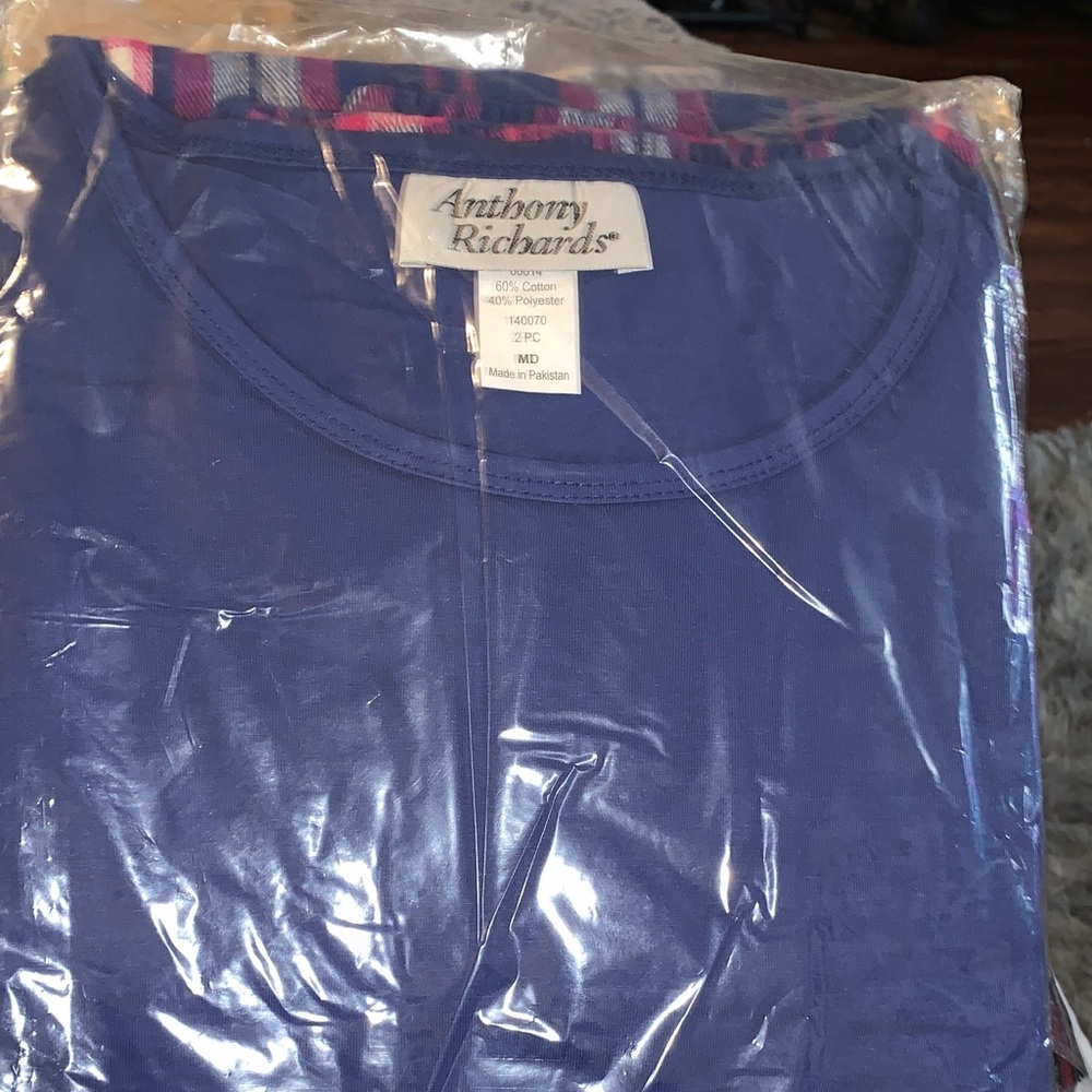 Anthony Richards Women’s Vibrant Blue 2 piece pajama set